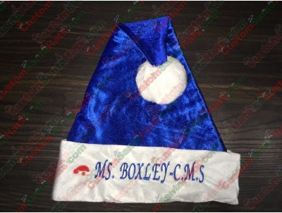 Blue Santa Hat ID-95