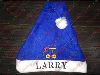 Blue Santa Hat ID-96