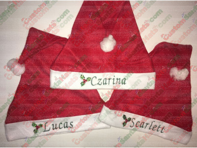 Custom Santa Hat ID-594