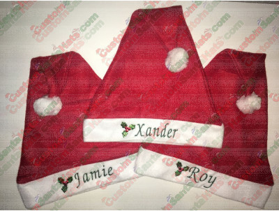 Custom Santa Hat ID-596