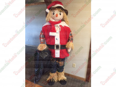 Giant Santa Hat Scarecrow