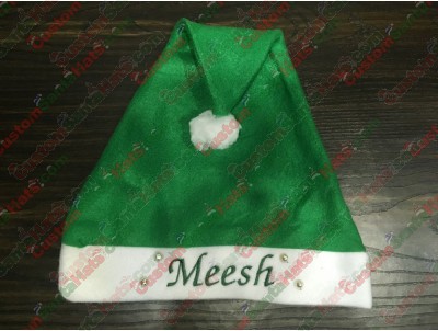Green Santa Hat ID-1