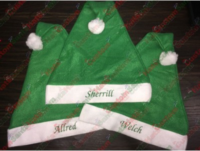Green Santa Hat ID-10