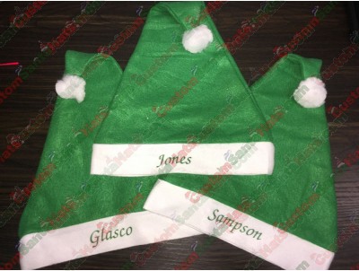 Green Santa Hat ID-12