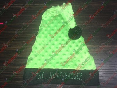 Green and Black Santa Hat ID-17