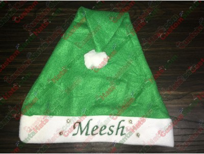 Green Santa Hat ID-2