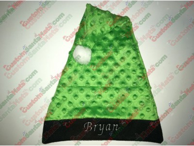 Green and Black Santa Hat ID-25