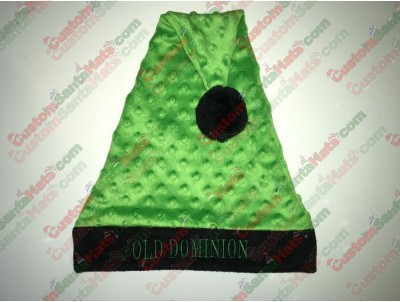 Black and Green Santa Hat ID-31