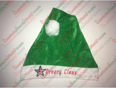 Green Santa Hat ID-33