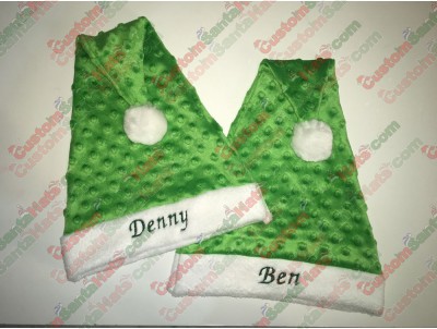 Green Santa Hat ID-35
