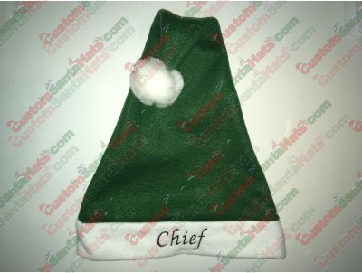 Green Santa Hat ID-39