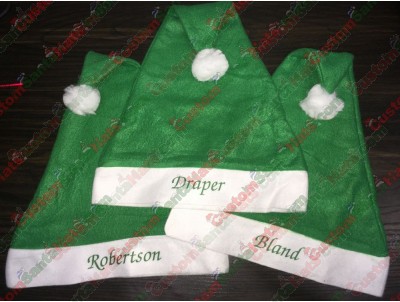 Green Santa Hat ID-5
