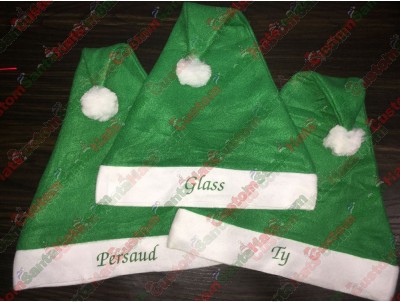 Green Santa Hat ID-7
