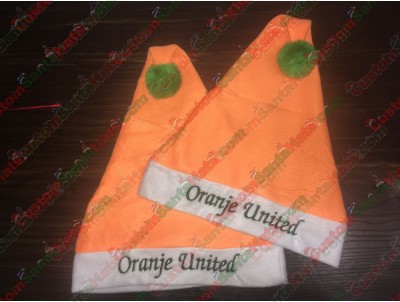 Orange Santa Hats ID-13