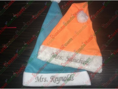 Orange Santa Hats ID-14