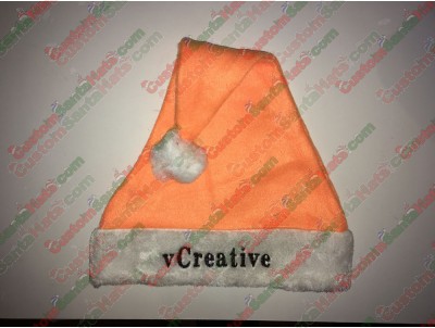 Orange Santa Hats ID-16
