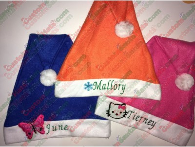 Orange Santa Hats ID-22