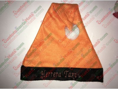 Orange and Black Santa Hats ID-23