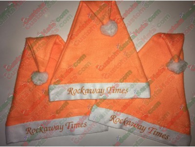 Orange Santa Hats ID-26