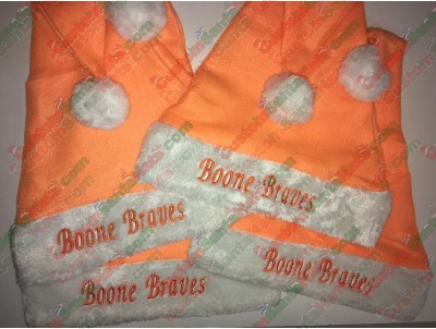 Orange Santa Hats ID-31