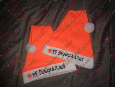 Orange Santa Hats ID-37