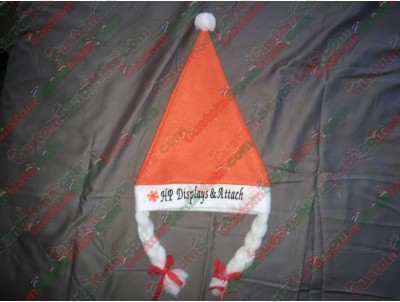 Orange Santa Hats ID-38
