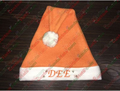 Orange Santa Hats ID-4