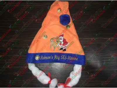 Orange and Blue Santa Hats ID-42