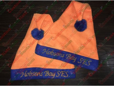 Orange and Blue Santa Hats ID-43