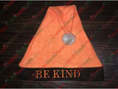 Orange and Black Santa Hats ID-5
