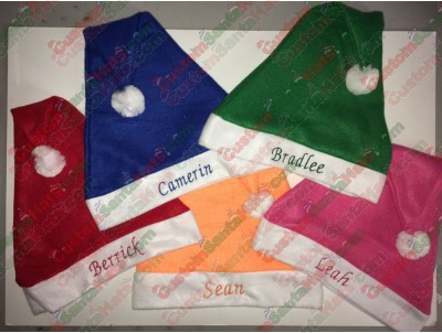 Pink Santa Hats ID-15