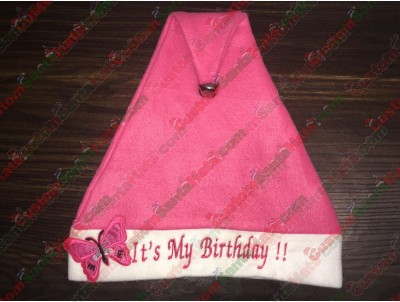 Pink Santa Hats ID-2