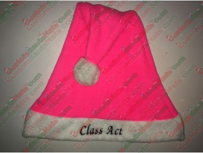Pink Santa Hats ID-20