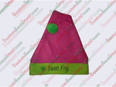 Green and Pink Santa Hats ID-21