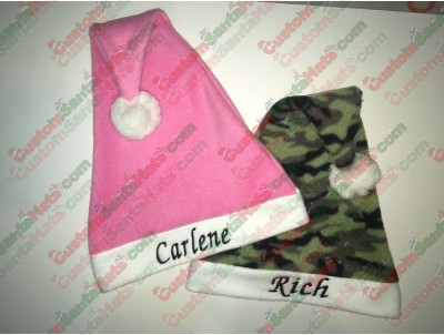 Pink Santa Hats ID-26
