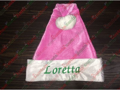 Pink Santa Hats ID-3