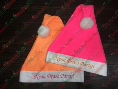 Pink Santa Hats ID-4