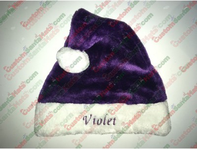 Purple Santa Hats ID-11