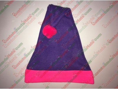 Pink and Purple Santa Hats ID-12