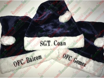 Purple Santa Hats ID-14