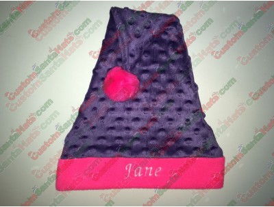 Pink and Purple Santa Hats ID-15