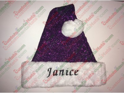 Purple Santa Hats ID-20