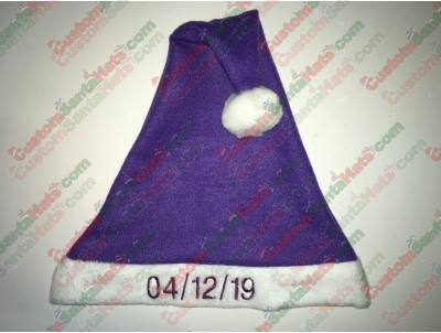 Purple Santa Hats ID-28