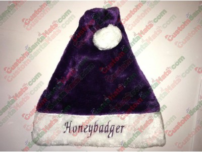 Purple Santa Hats ID-33