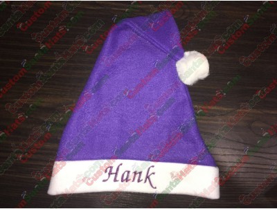 Purple Santa Hats ID-38