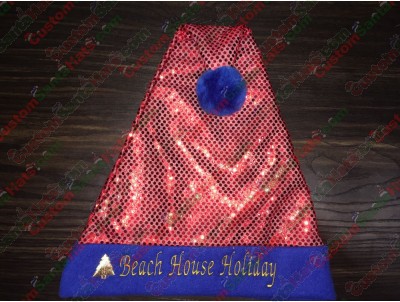 Red Sequin Santa Hats ID-122