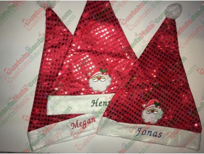 Sparkle Santa Hats ID-74