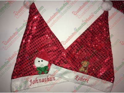 Sparkle Santa Hats ID-83