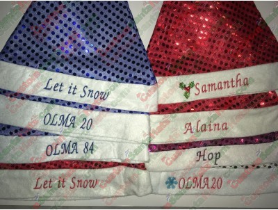 Sparkle Santa Hats ID-84