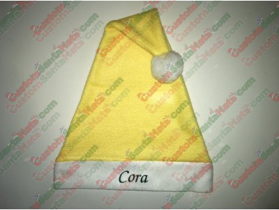 Yellow Santa Hat ID-11
